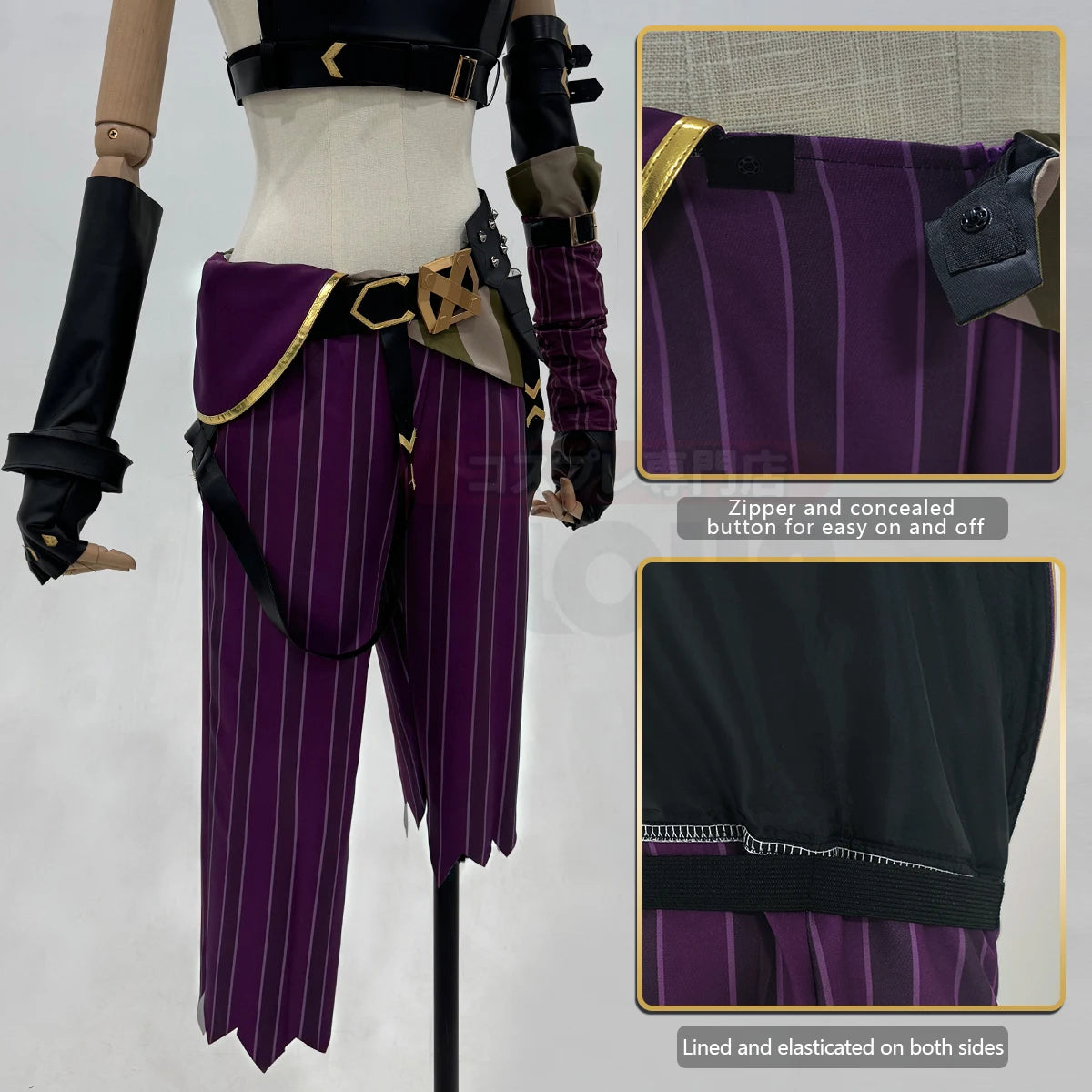 Jinx - Costume et perruque cosplay - League of Legends