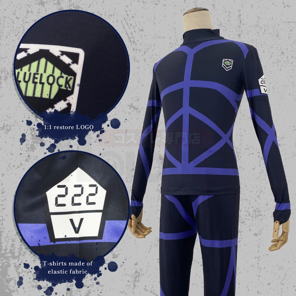 Reo Mikage et Seishiro Nagi - Costume et perruque cosplay - Blue Lock