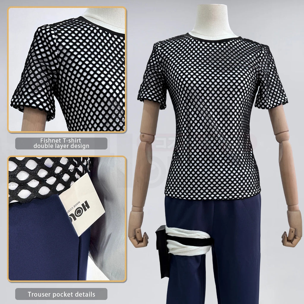 Hinata Hyuga - Costume cosplay ensemble violet - Naruto