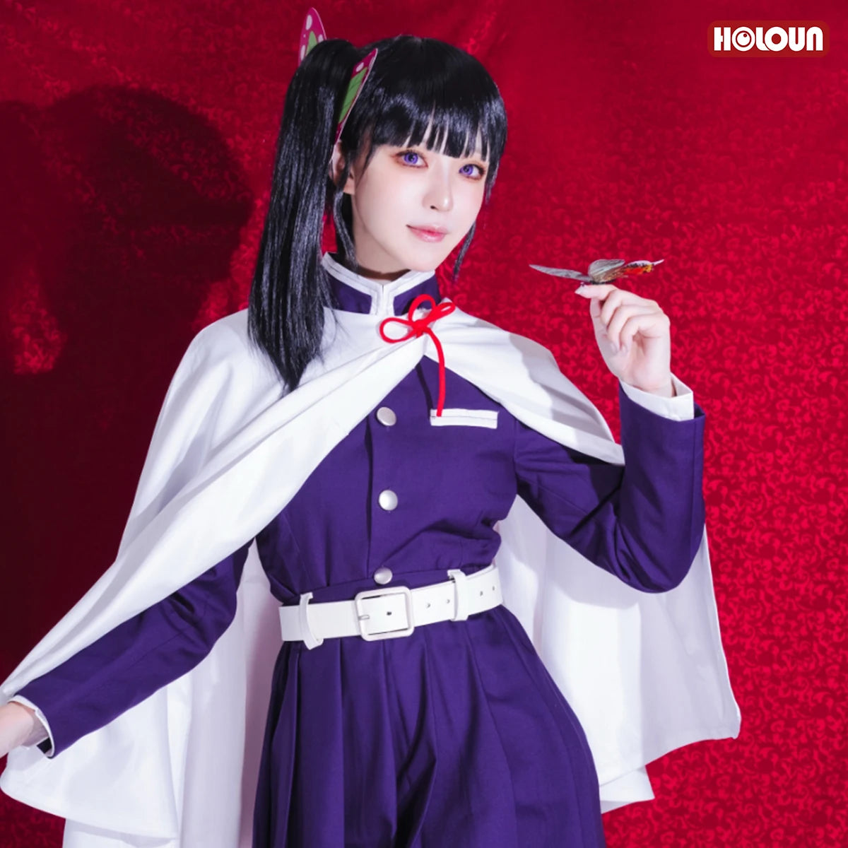 Kanao Tsuyuri - Costume et perruque cosplay - Demon Slayer