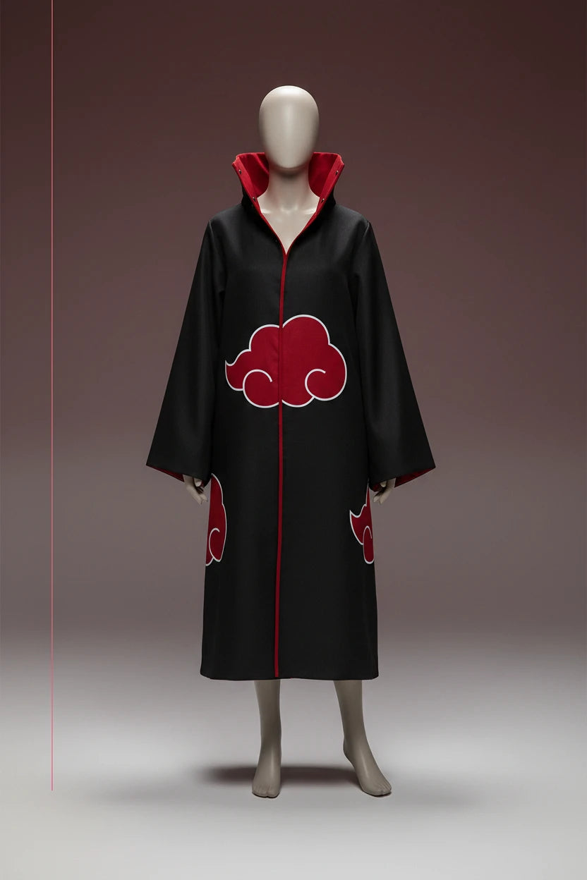 Itachi Uchiha - Cape Akatsuki et perruque cosplay - Naruto