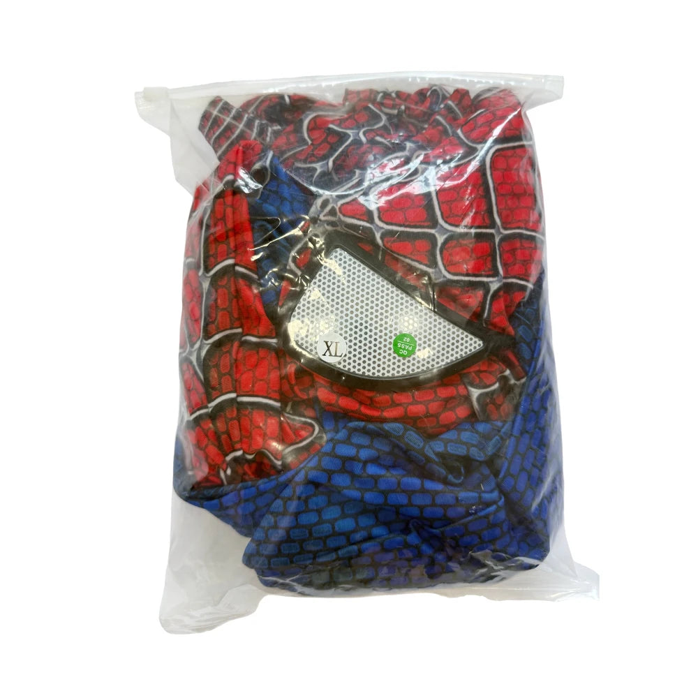 Spider-Man - Costume et cagoule cosplay enfant et adulte