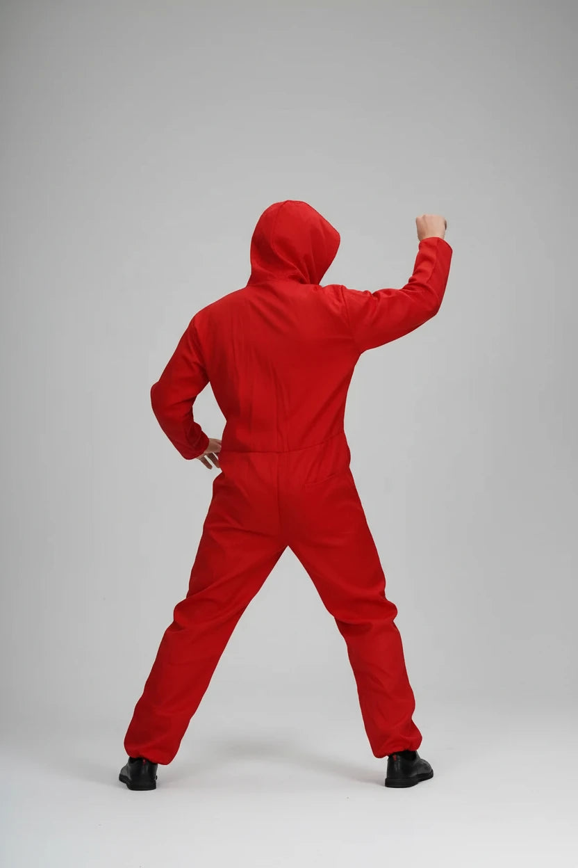 Combinaison rouge cosplay - La Casa de Papel