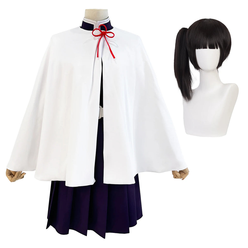 Kanao Tsuyuri - Costume et perruque cosplay - Demon Slayer
