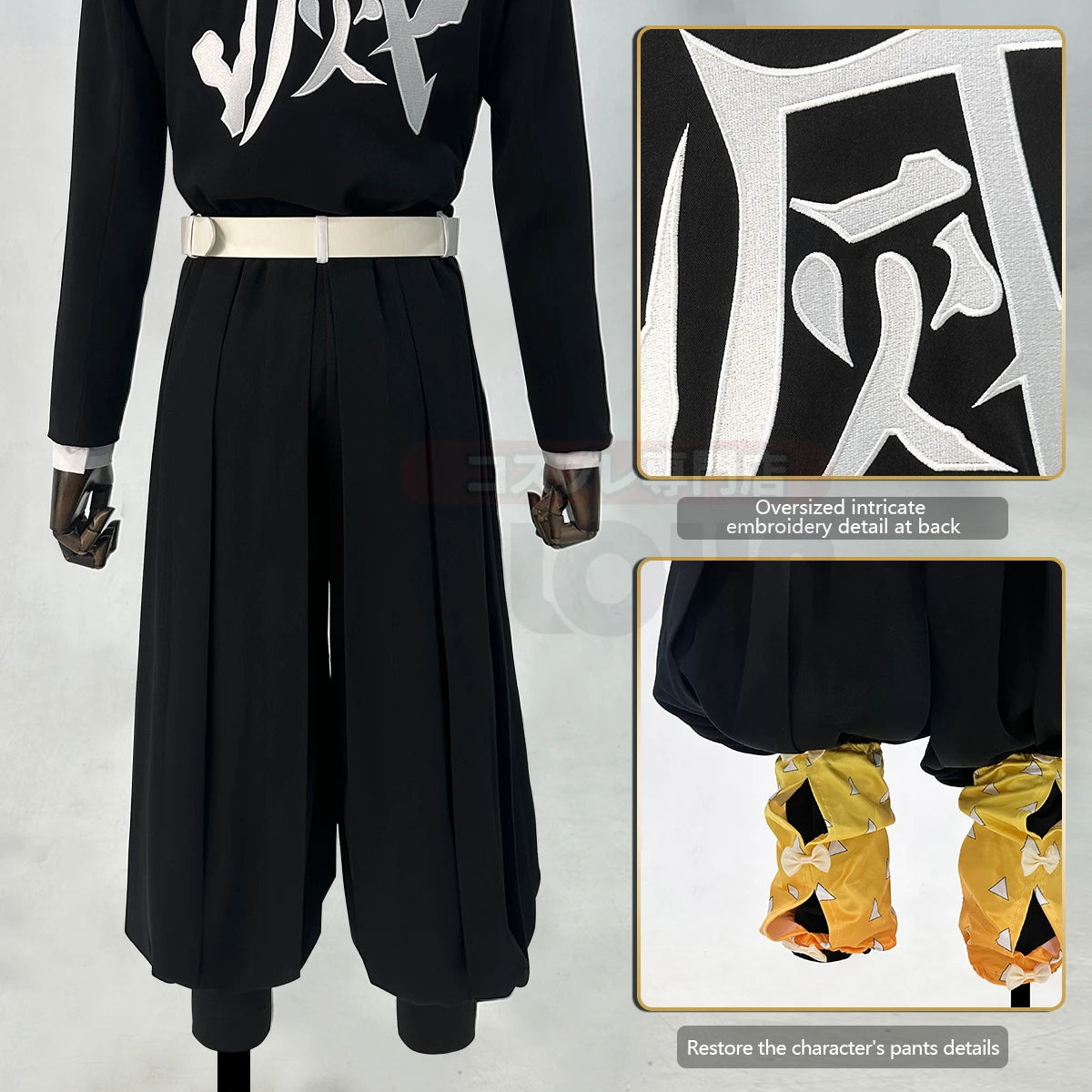 Zenitsu Agatsuma - Costume et perruque cosplay - Demon Slayer
