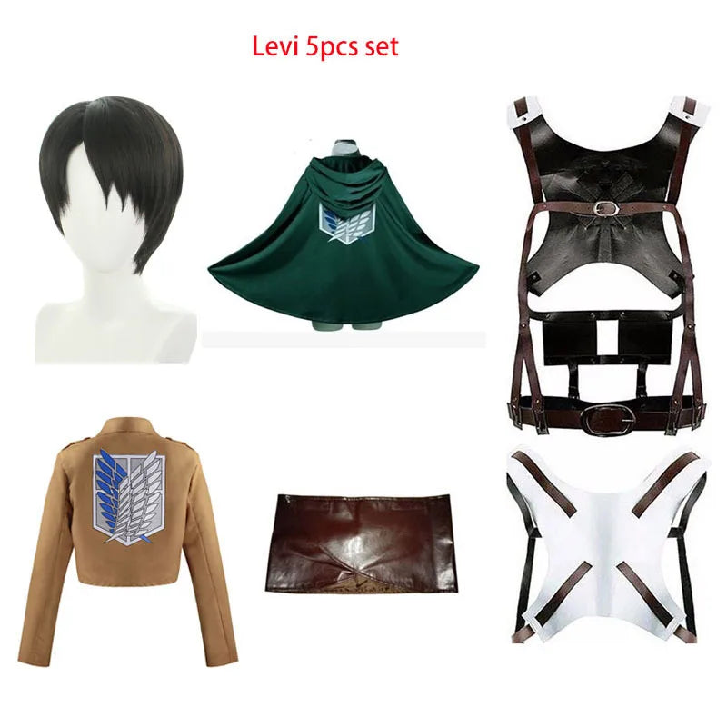 Costume with wig Cosplay | L’Attaque des Titans