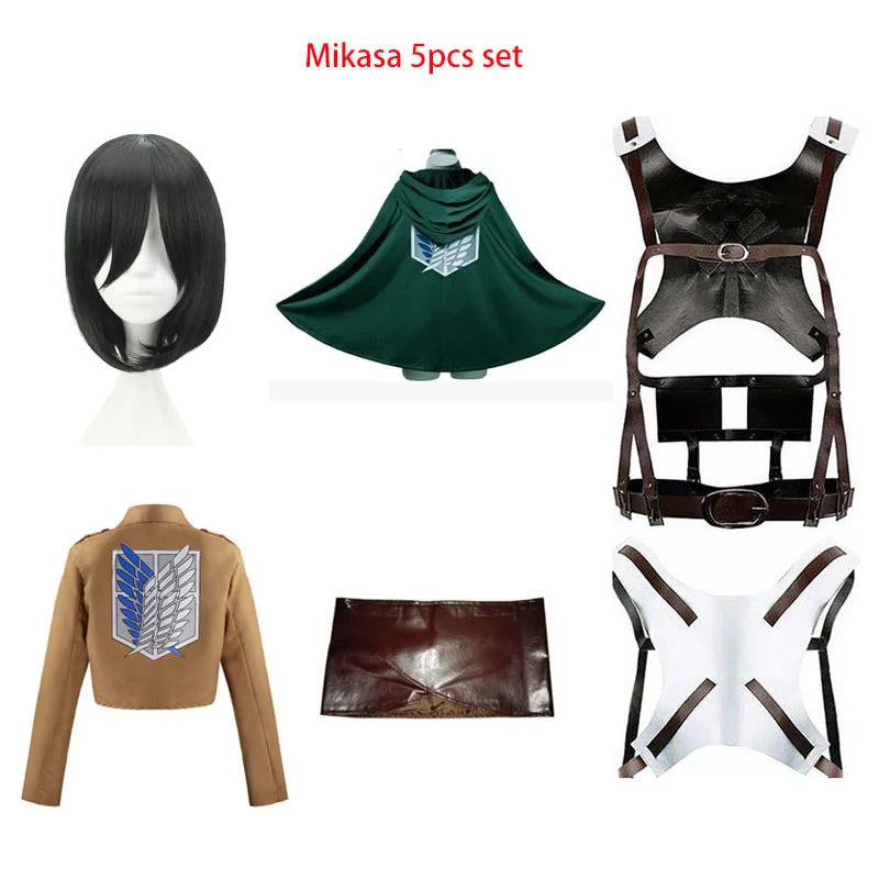 Costume with wig Cosplay | L’Attaque des Titans