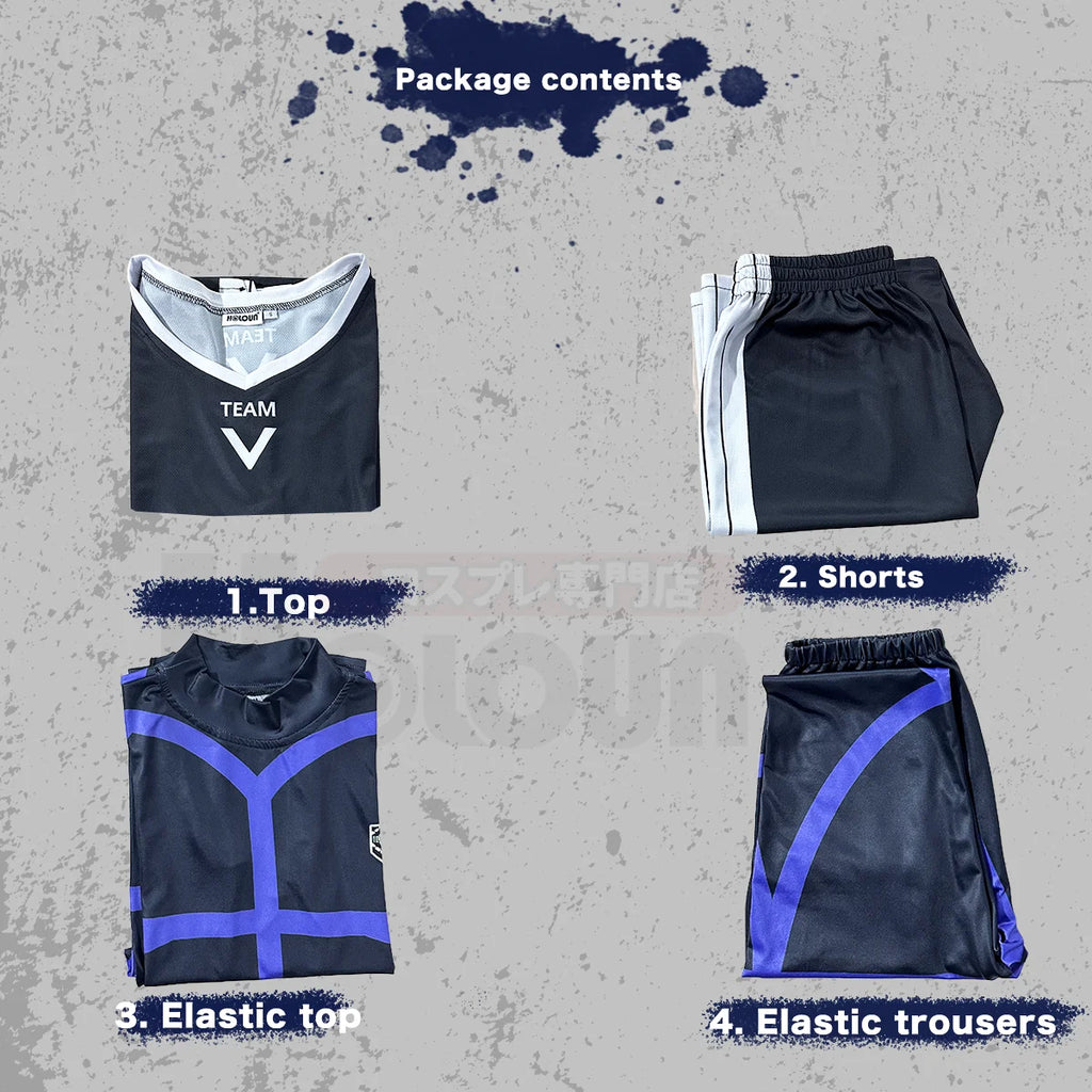 Reo Mikage et Seishiro Nagi - Costume et perruque cosplay - Blue Lock