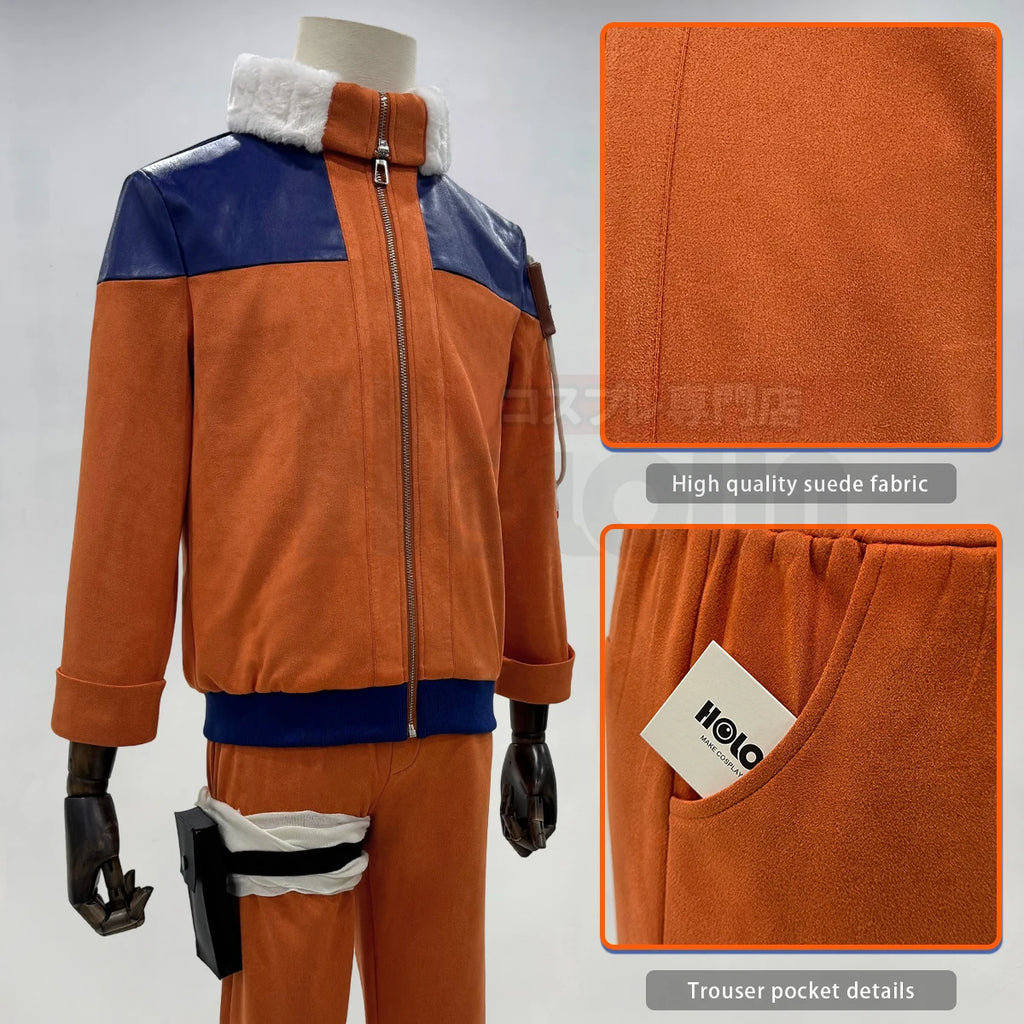 Naruto Uzumaki - Veste et pantalon cosplay - Naruto