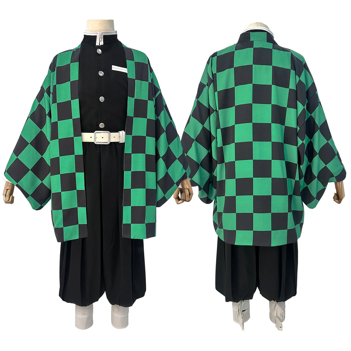 Tanjiro Kamado - Costume et perruque cosplay - Demon Slayer