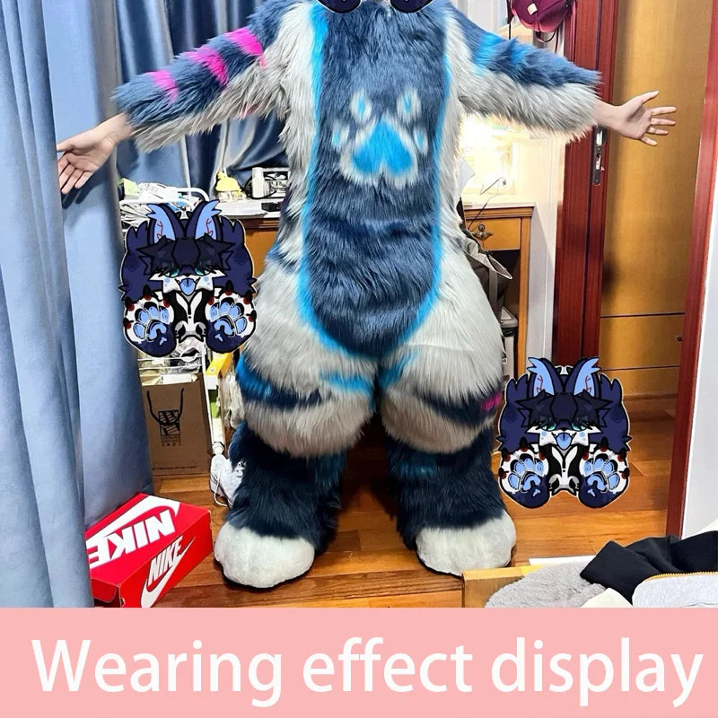Rembourrage pattes fursuit - Pearl cotton