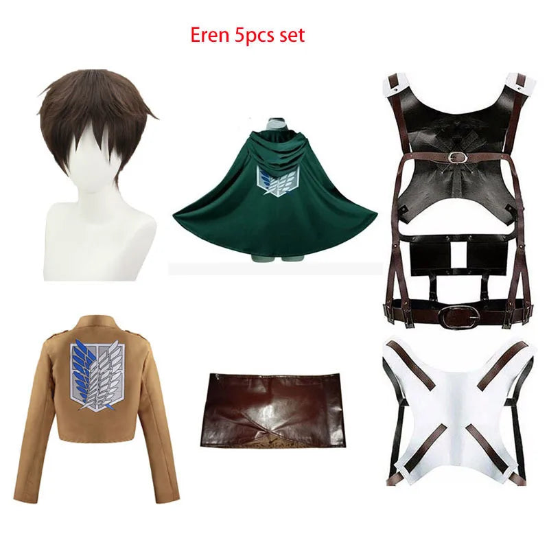 Costume with wig Cosplay | L’Attaque des Titans