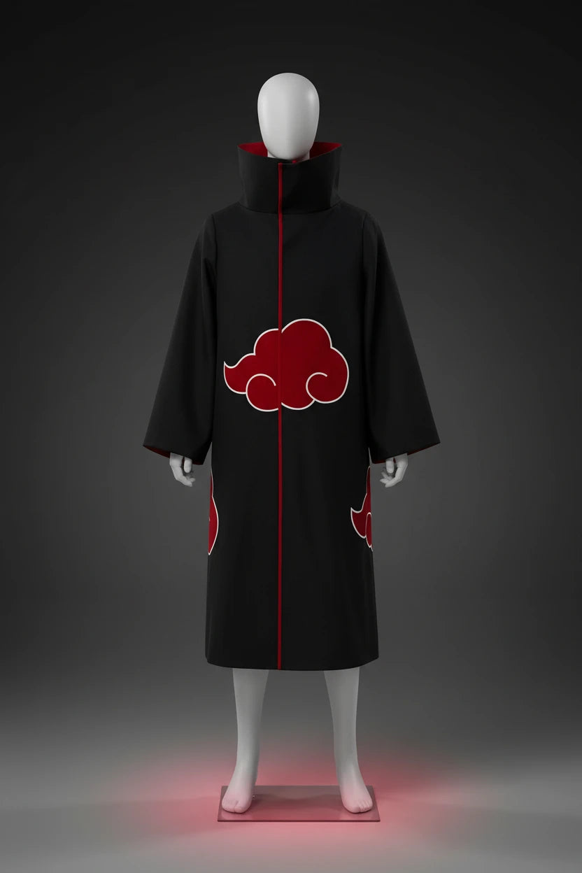 Itachi Uchiha - Cape Akatsuki et perruque cosplay - Naruto