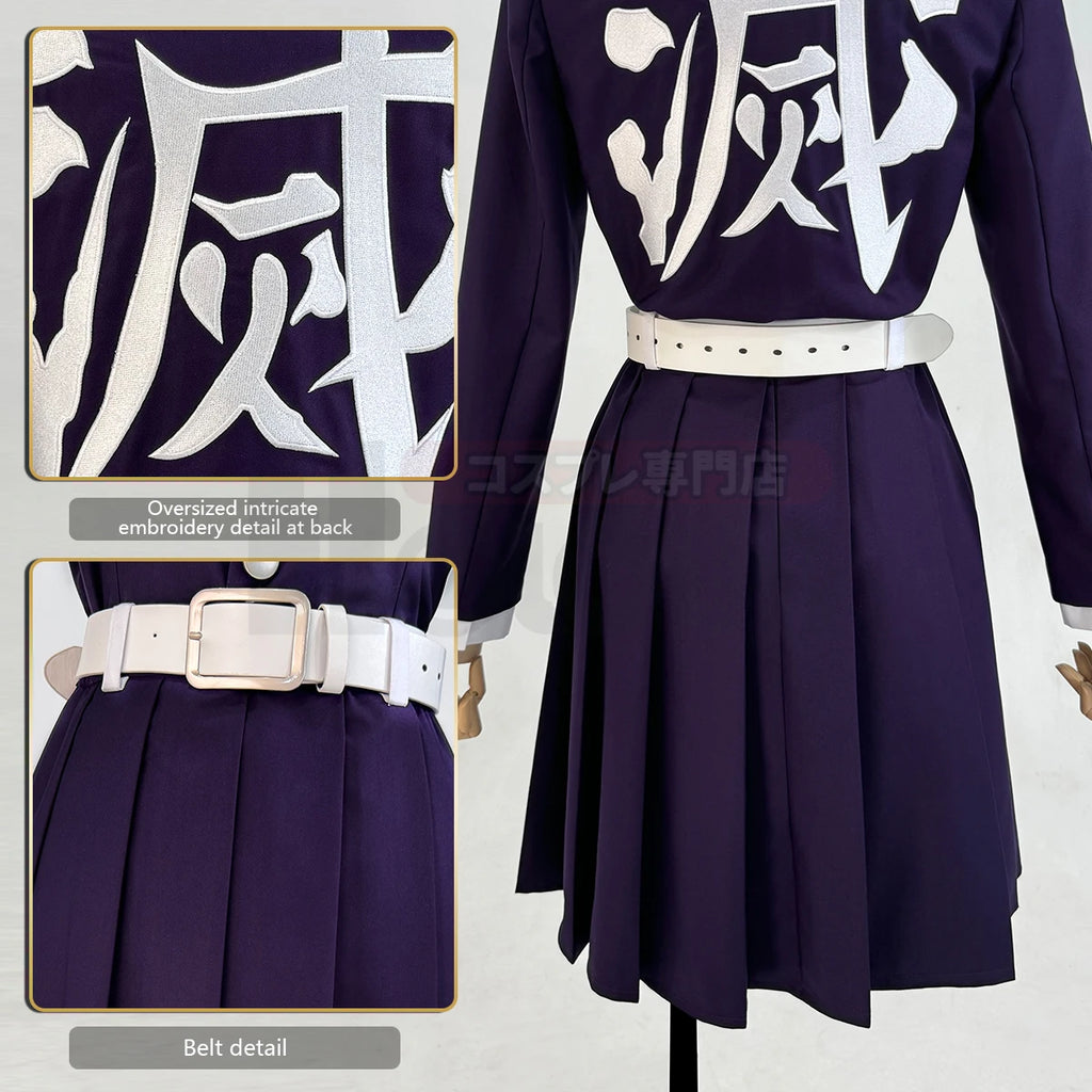 Kanao Tsuyuri - Costume et perruque cosplay - Demon Slayer