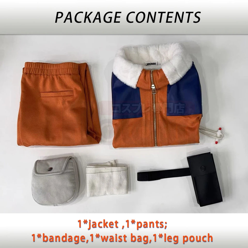 Naruto Uzumaki - Veste et pantalon cosplay - Naruto