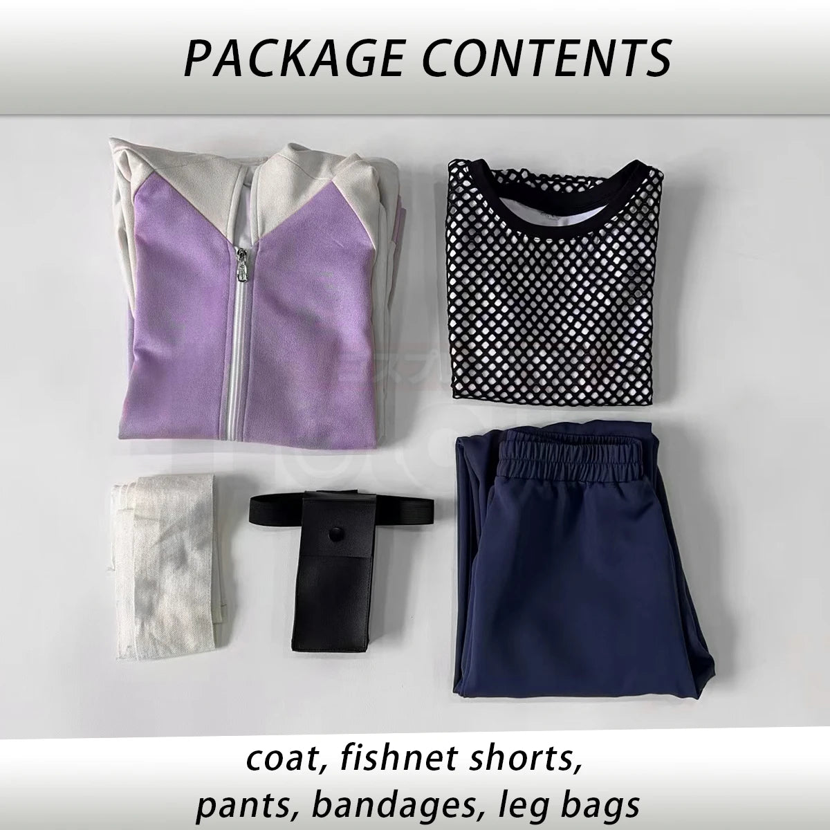 Hinata Hyuga - Costume cosplay ensemble violet - Naruto