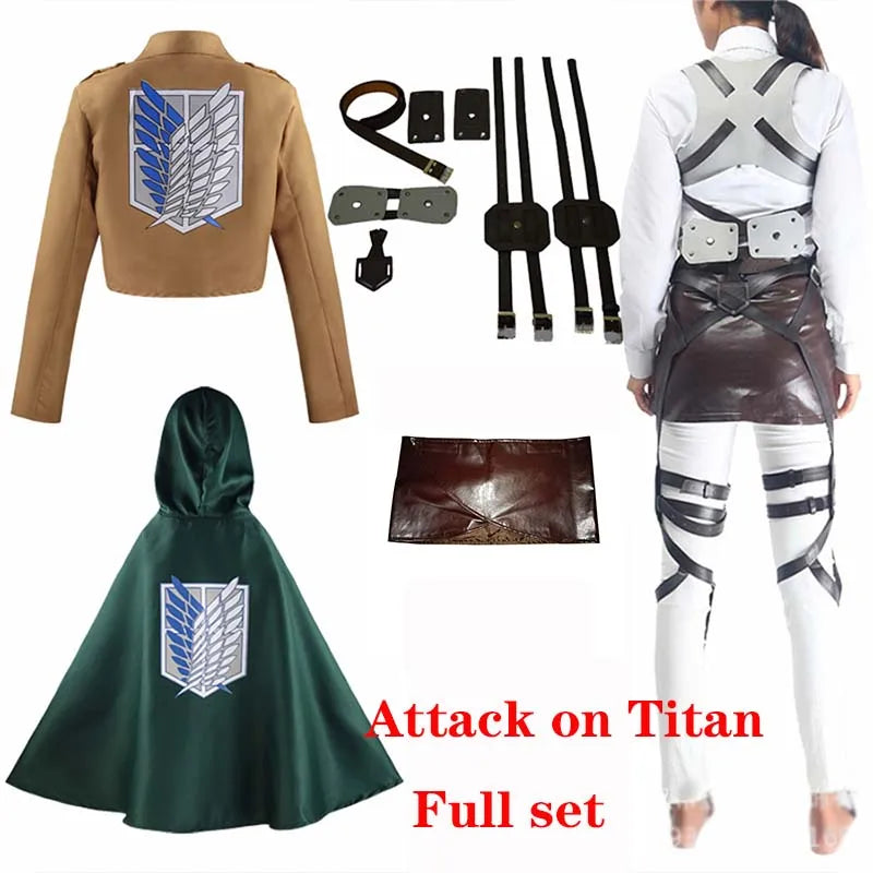 Costume with wig Cosplay | L’Attaque des Titans