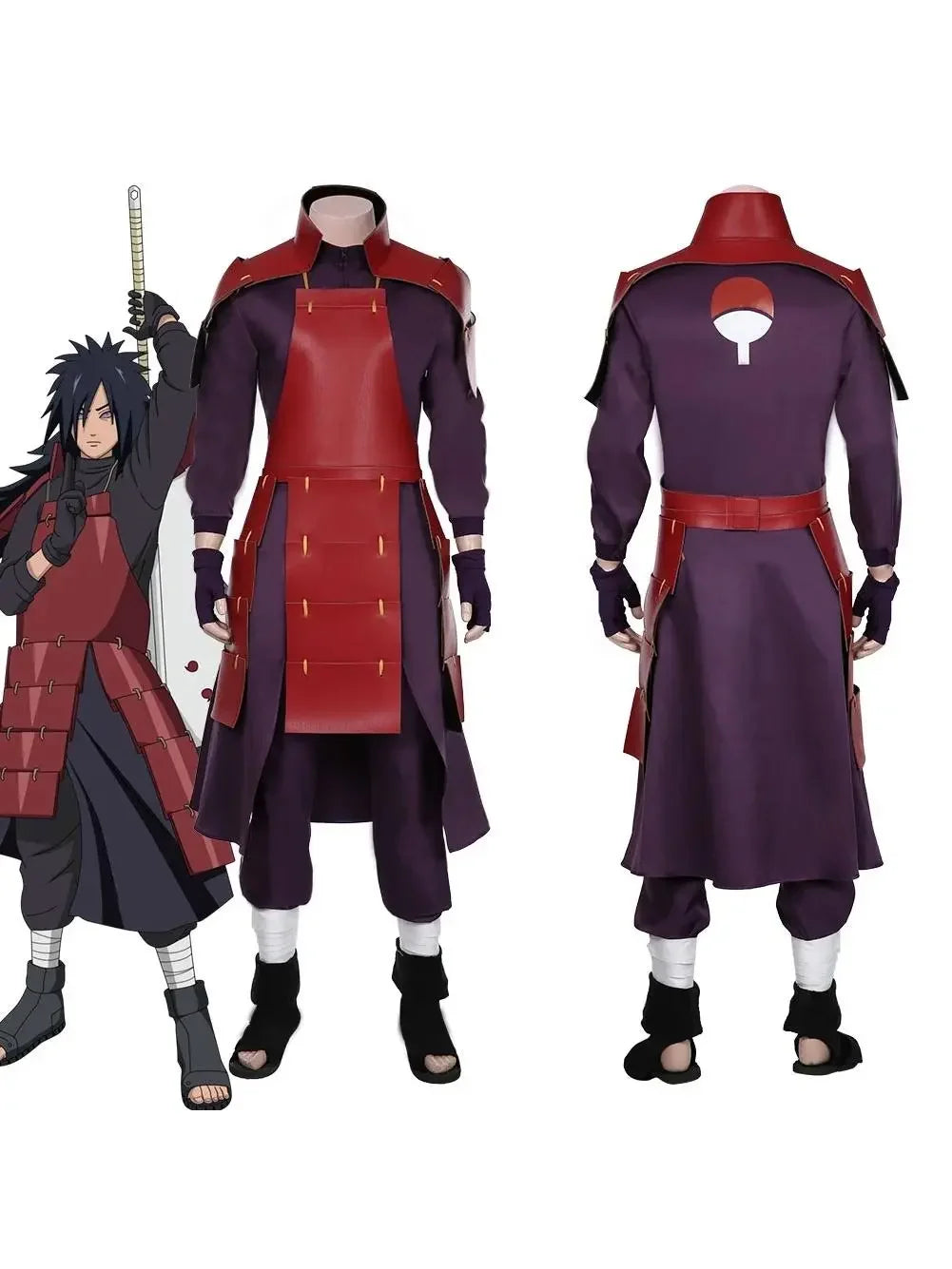 Uchiha Madara - Costume cosplay Akatsuki - Naruto
