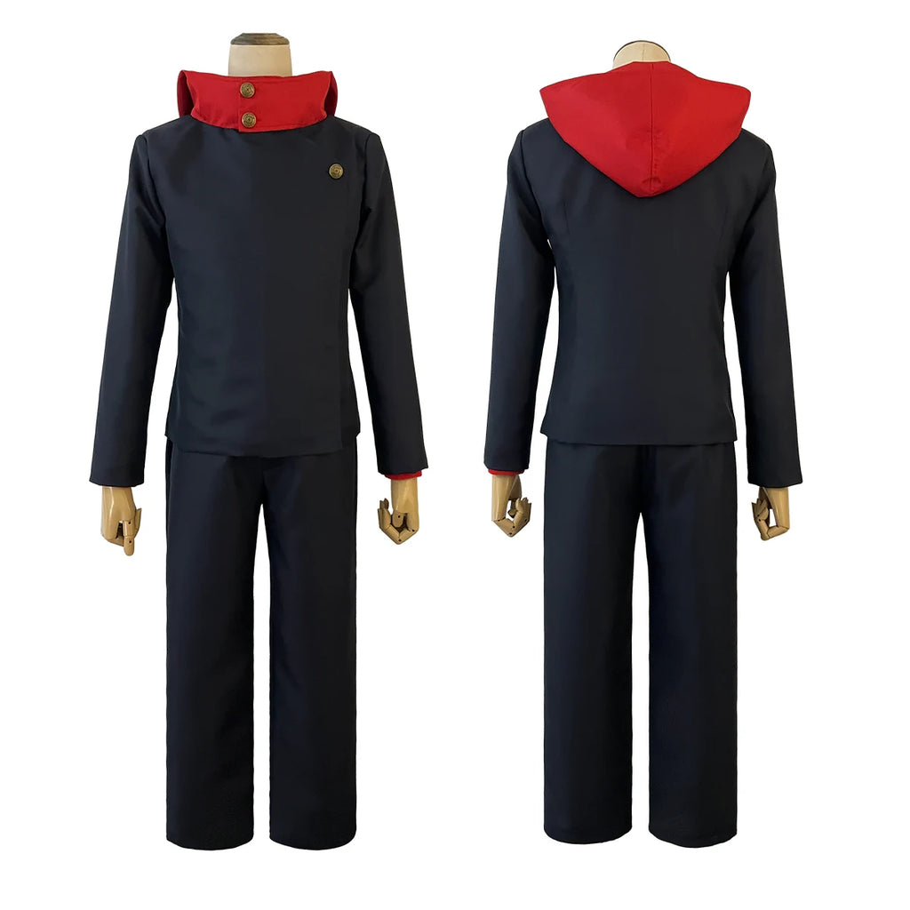 Yuji Itadori - Costume et perruque cosplay - Jujutsu Kaisen