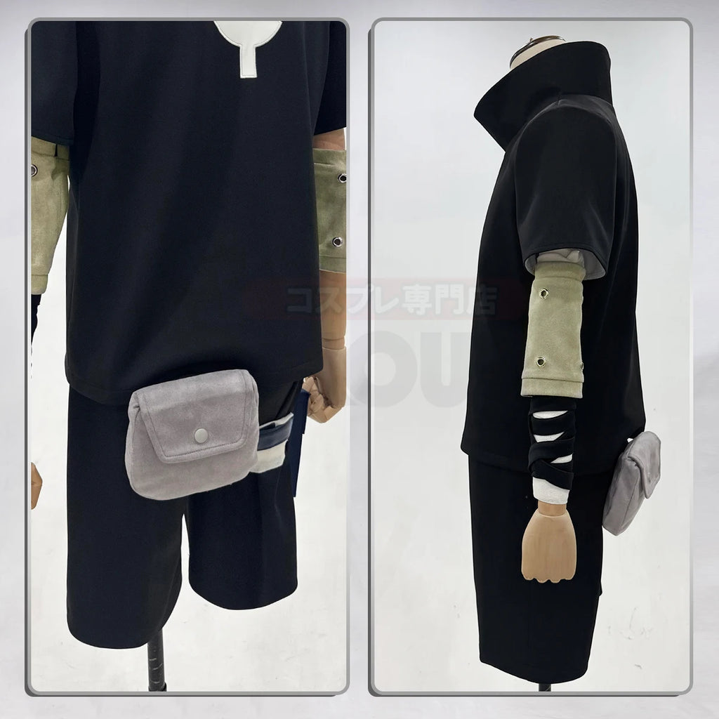 Sasuke Uchiha - Costume cosplay noir - Naruto