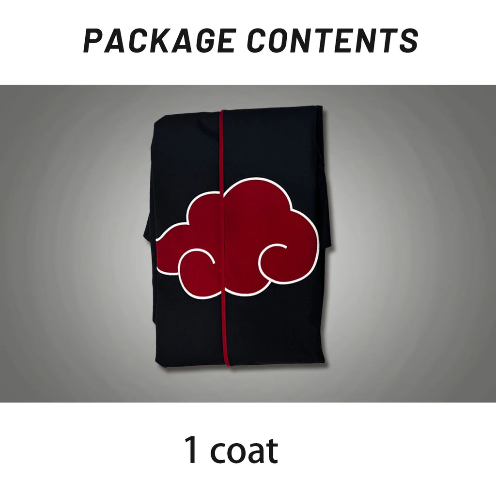 Itachi Uchiha - Cape Akatsuki et perruque cosplay - Naruto
