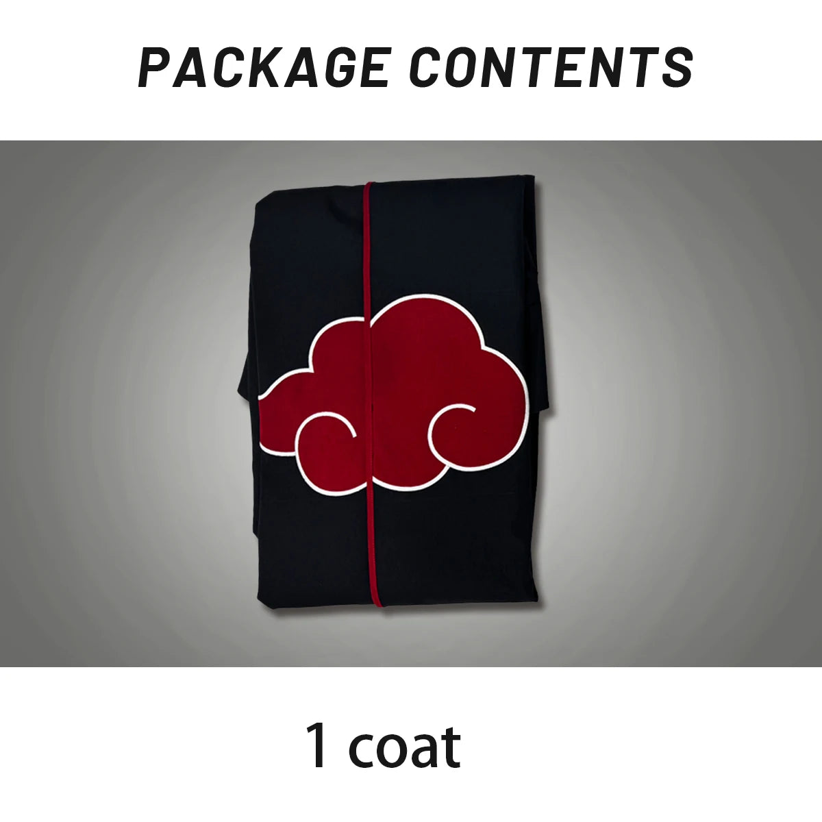 Itachi Uchiha - Cape Akatsuki et perruque cosplay - Naruto