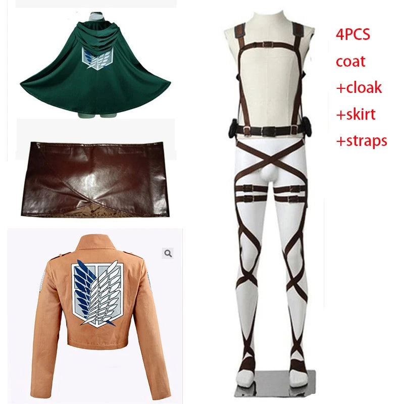 Costume with wig Cosplay | L’Attaque des Titans